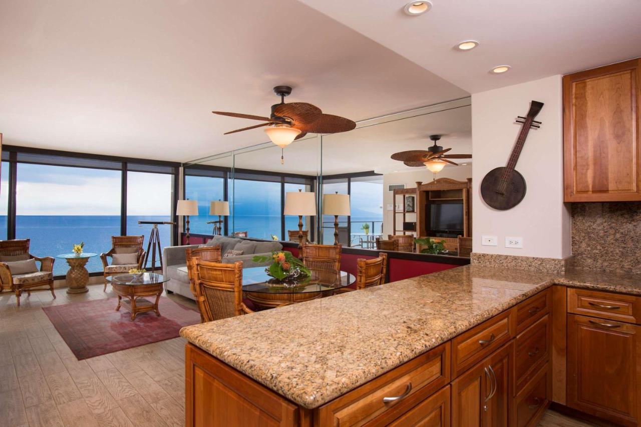 One-Bedroom Suite with Ocean Front Premium View at Aston Mahana at Kaanapali