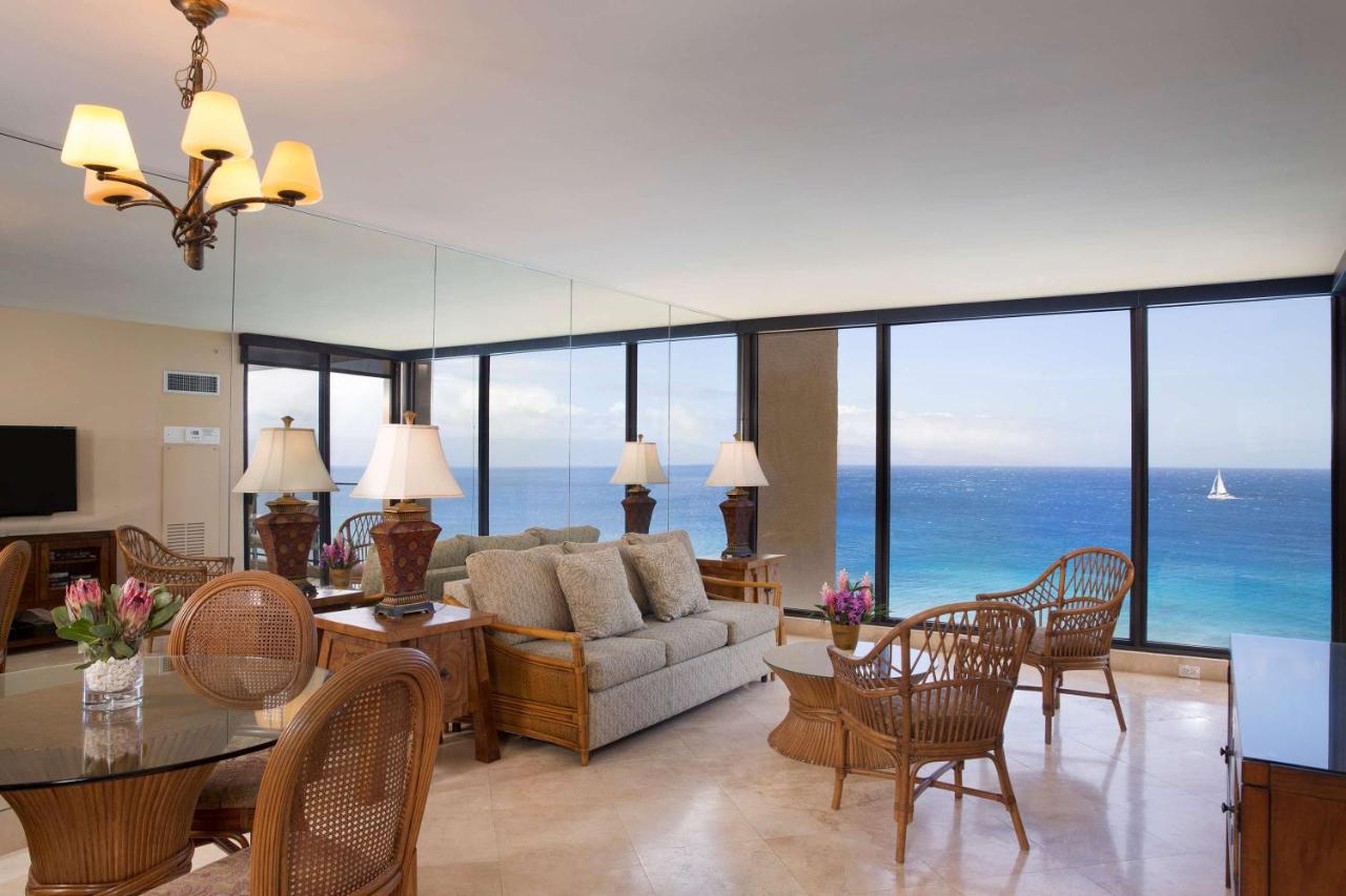 One-Bedroom with Two Baths and Ocean Front Premium View at Aston Mahana at Kaanapali