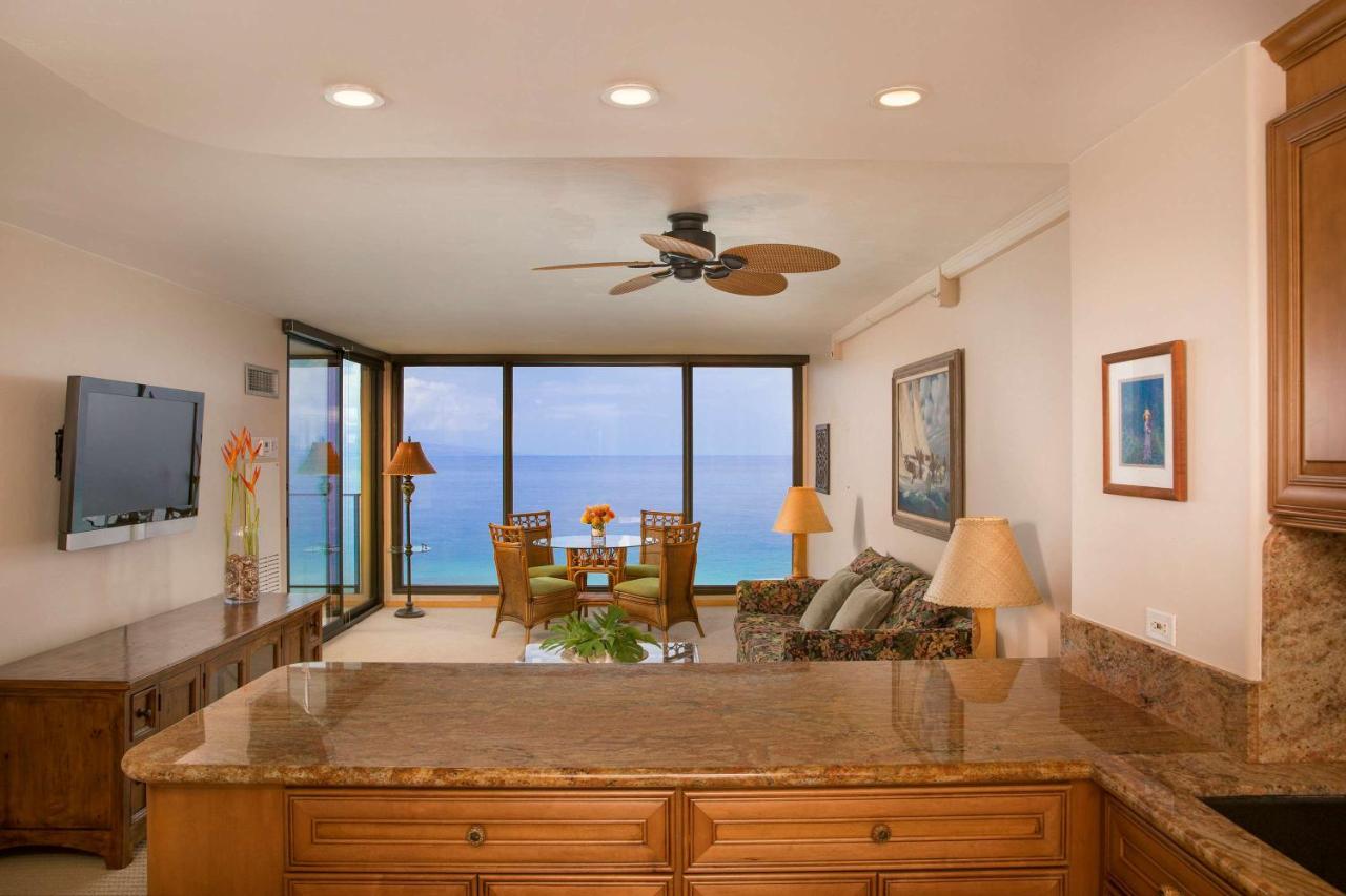 One-Bedroom Suite with Oceanfront View at Aston Mahana at Kaanapali