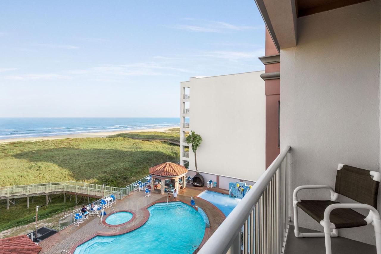 Queen Room with Two Queen Beds and Balcony - Ocean View at La Copa Inn Beach Hotel