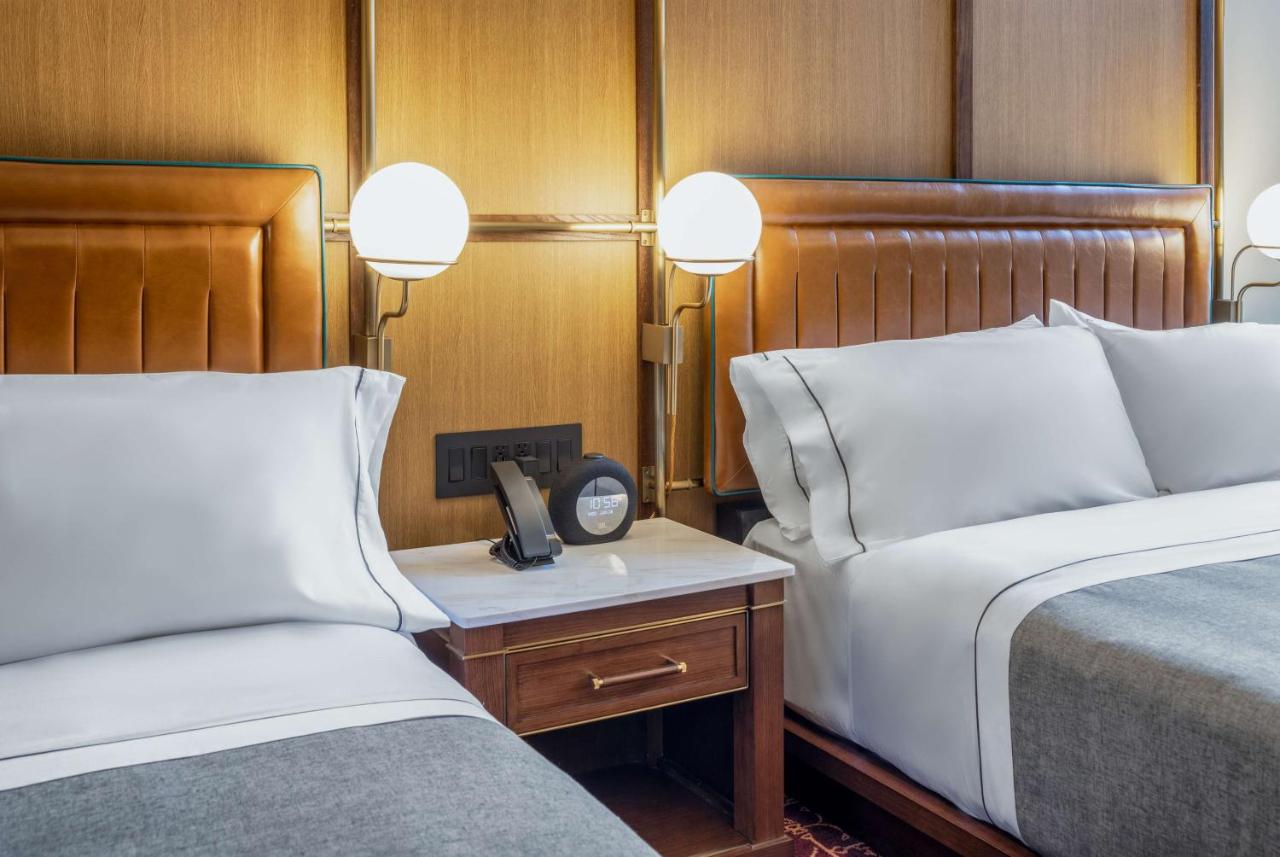 Queen Room with Two Queen Beds - Hearing Accessible at Canopy by Hilton Chicago Central Loop