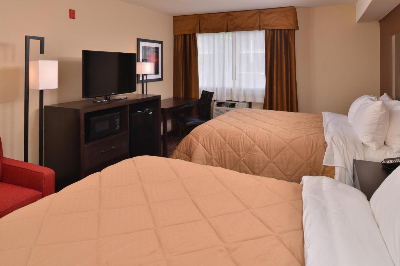 Queen Room with Two Queen Beds at Quality Inn & Suites Tacoma - Seattle
