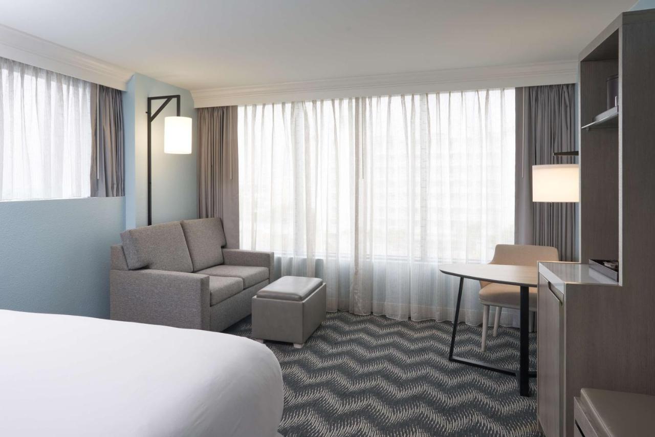 Queen Room with Two Queen Beds at DoubleTree by Hilton Cocoa Beach Oceanfront