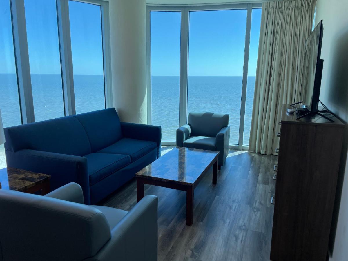 Two Bedroom Two Bathroom Suite, Partial Ocean View at Days Inn by Wyndham Biloxi Beach
