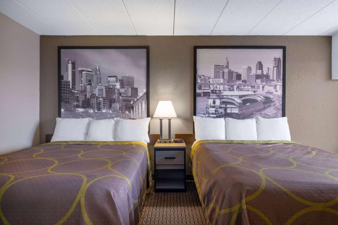 Queen Room with Two Queen Beds - Non-Smoking at Super 8 by Wyndham Owatonna