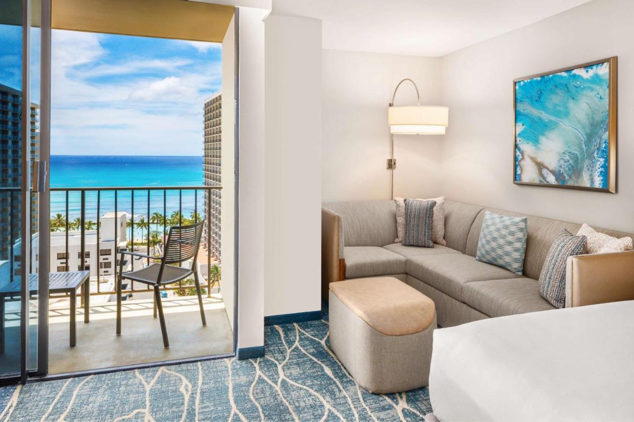 Specialty King Room with Ocean View at Hyatt Place Waikiki Beach