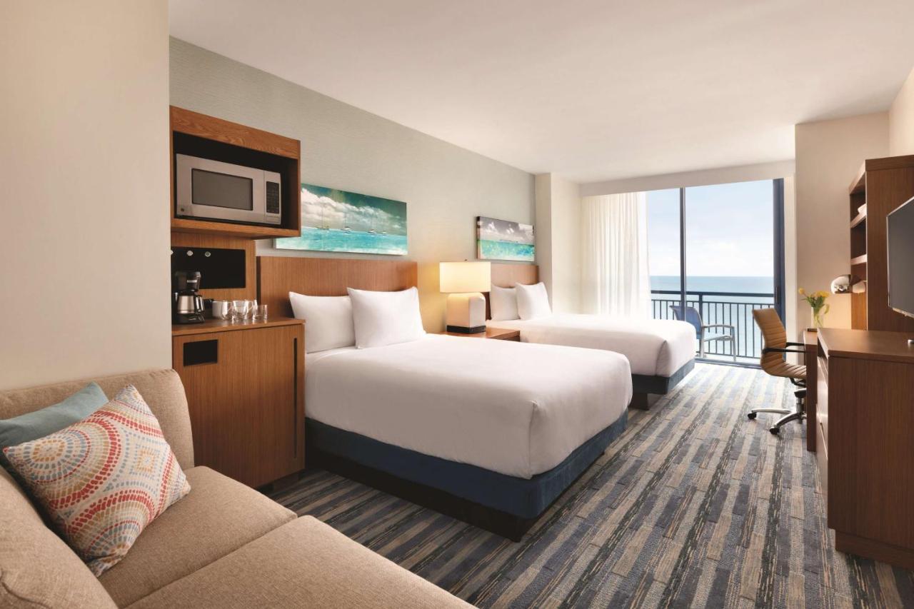 Queen Room with Two Queen Beds – High Floor at Hyatt House Virginia Beach / Oceanfront
