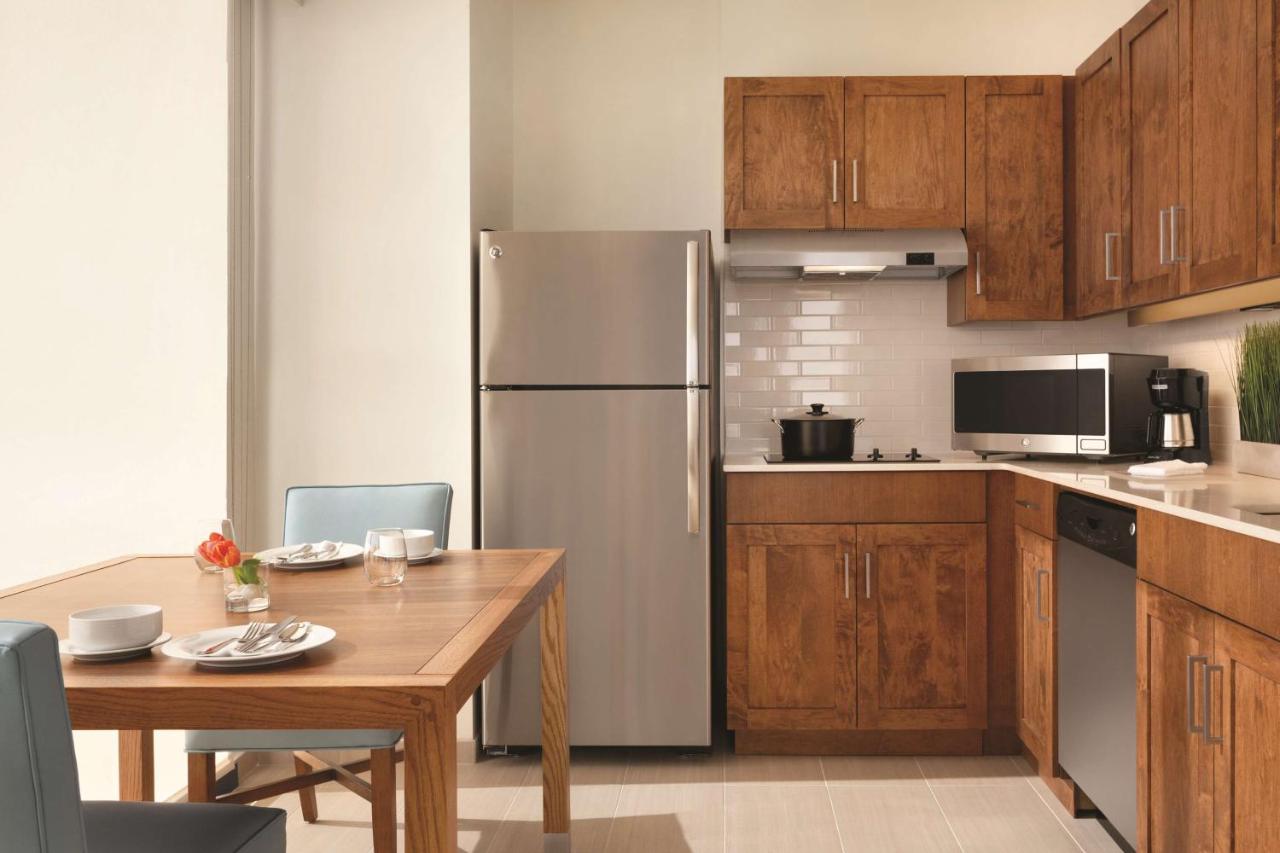 One-Bedroom Suite with Two Queen Beds - Kitchen at Hyatt House Virginia Beach / Oceanfront