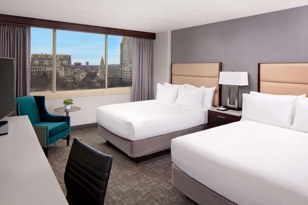Room with Two Double Beds and River View at Hyatt Regency Boston/Cambridge