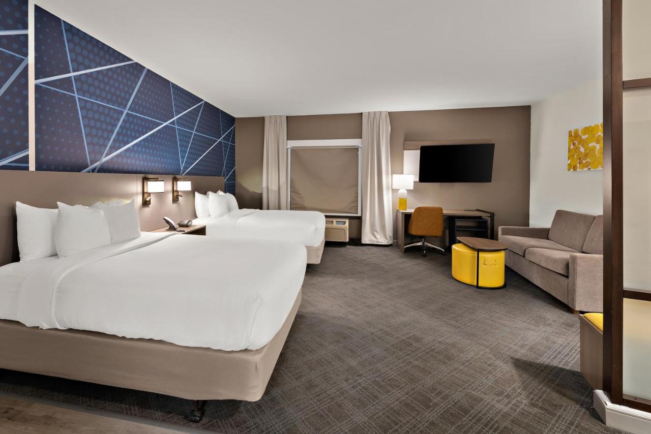 Queen Suite with Two Queen Beds - Accessible/Non-Smoking at Comfort Suites Columbus East Broad