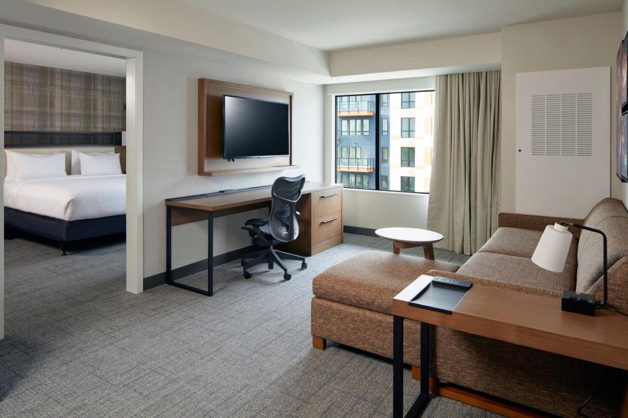 King Studio with Sofa Bed and City View - Hearing Accessible at Residence Inn by Marriott San Francisco Airport Millbrae Station