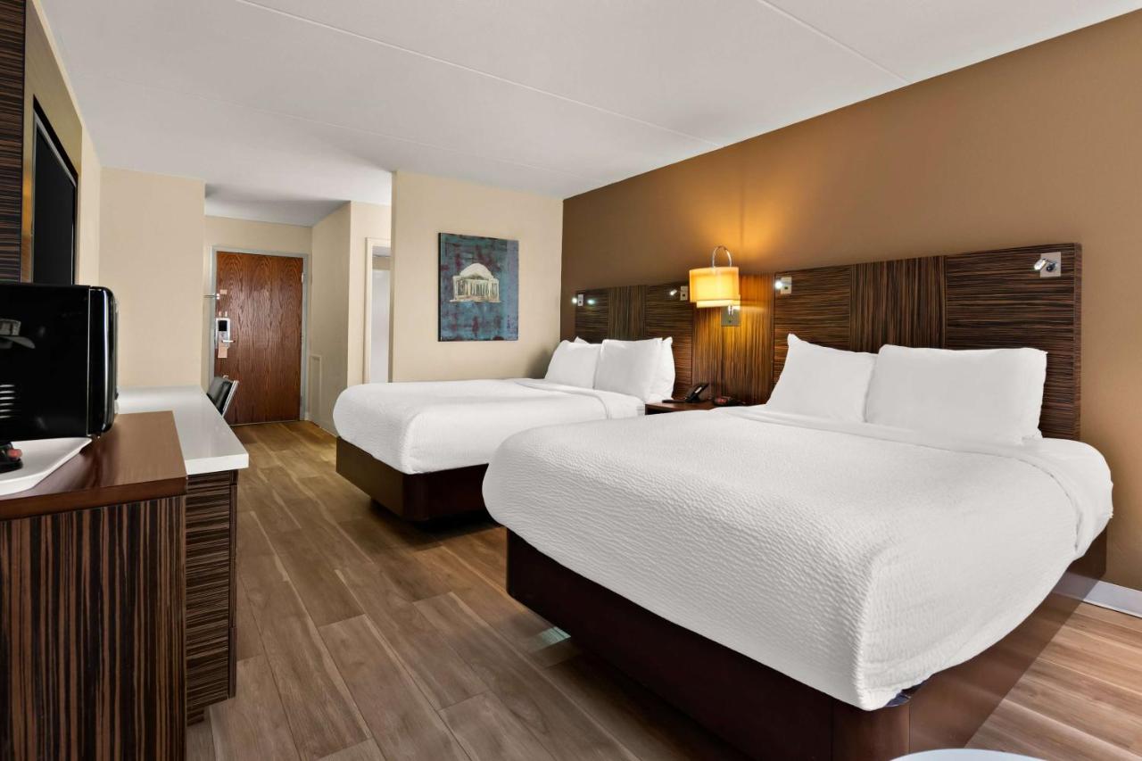 Queen Room with Two Queen Beds - Non-Smoking at Ramada by Wyndham Harrisburg/Hershey Area