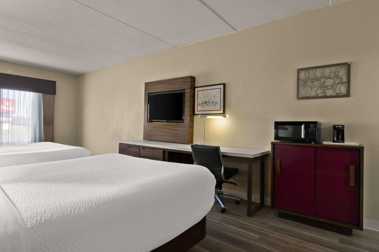 Queen Room with Two Queen Beds - Non-Smoking at Ramada by Wyndham Harrisburg/Hershey Area