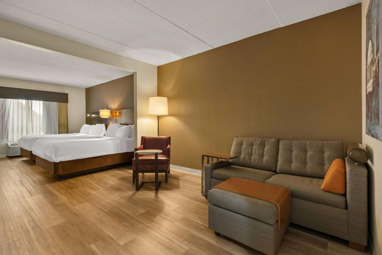Studio Suite with Two Queen Beds - Non-Smoking at Ramada by Wyndham Harrisburg/Hershey Area