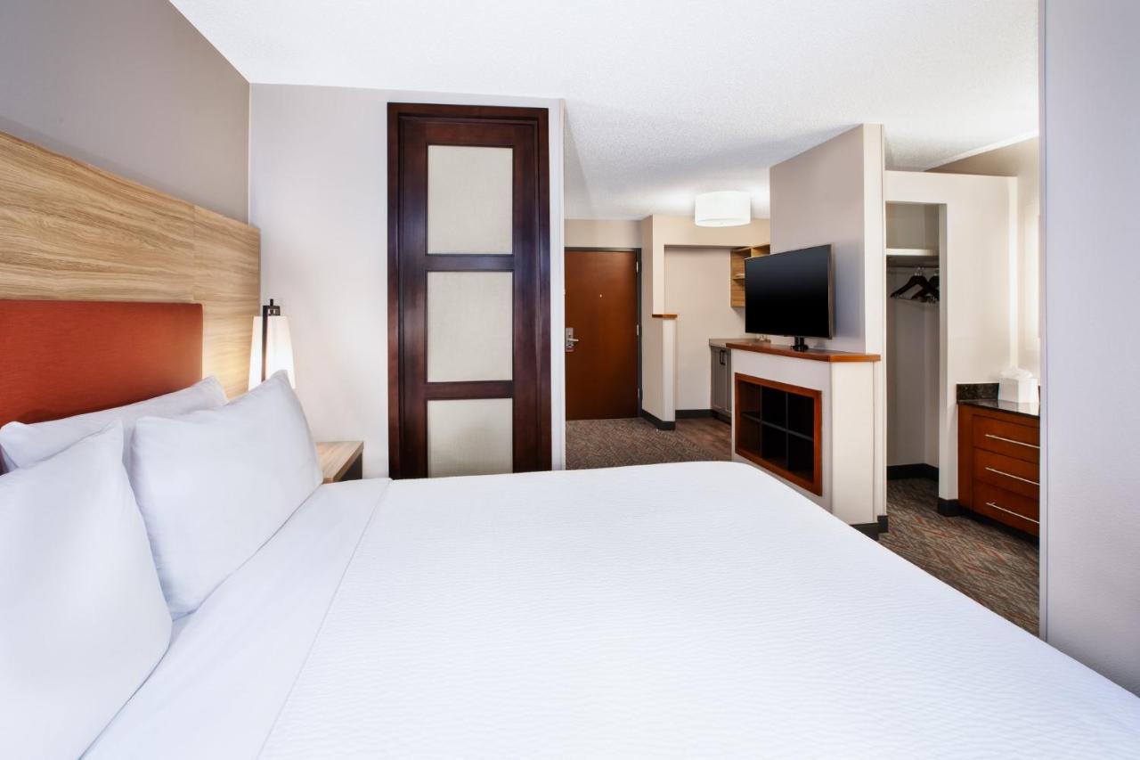 1 King Standard Bath Shower Combination Single Sofa Bed at Candlewood Suites Cincinnati Northeast-Mason by IHG