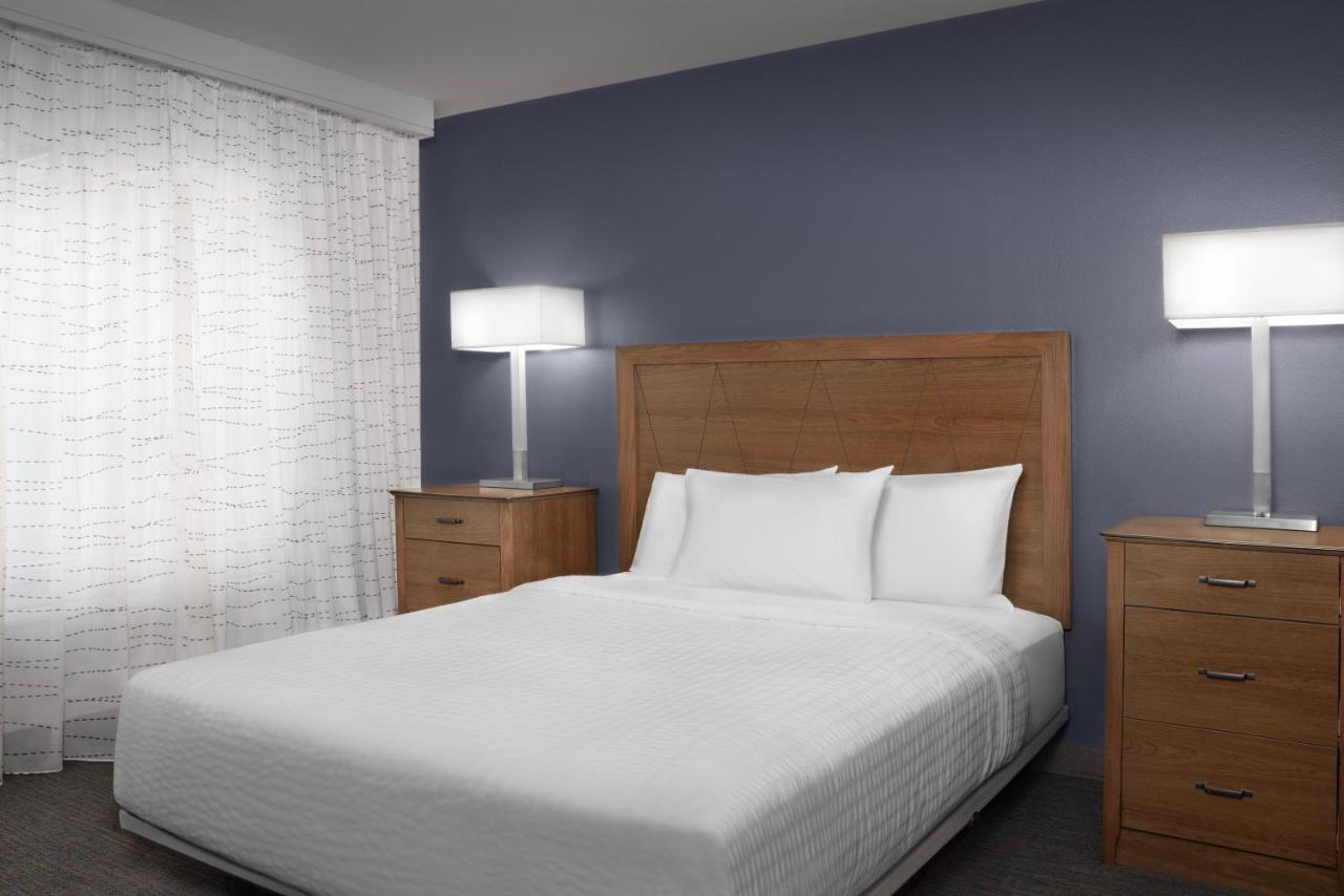 Two-Bedroom Queen Suite with Sofa Bed with Fireplace at Residence Inn by Marriott San Bernardino