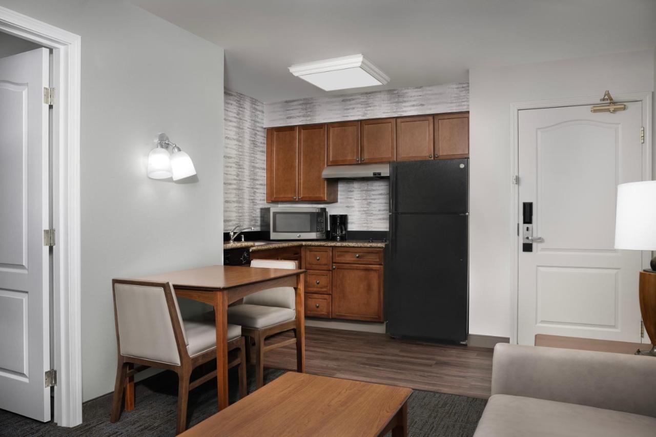 Two-Bedroom Queen Suite with Sofa Bed with Fireplace at Residence Inn by Marriott San Bernardino