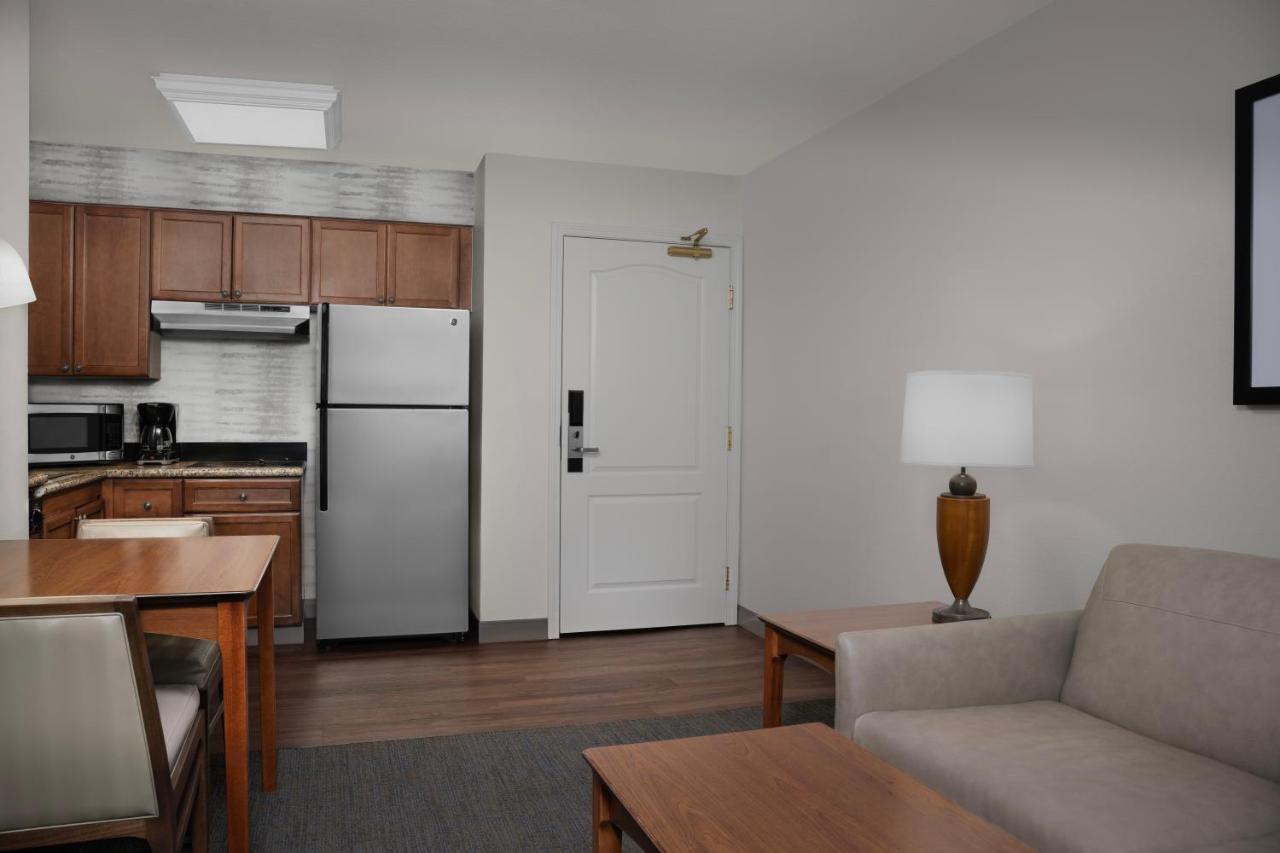 Two-Bedroom Queen Suite with Sofa Bed with Fireplace at Residence Inn by Marriott San Bernardino