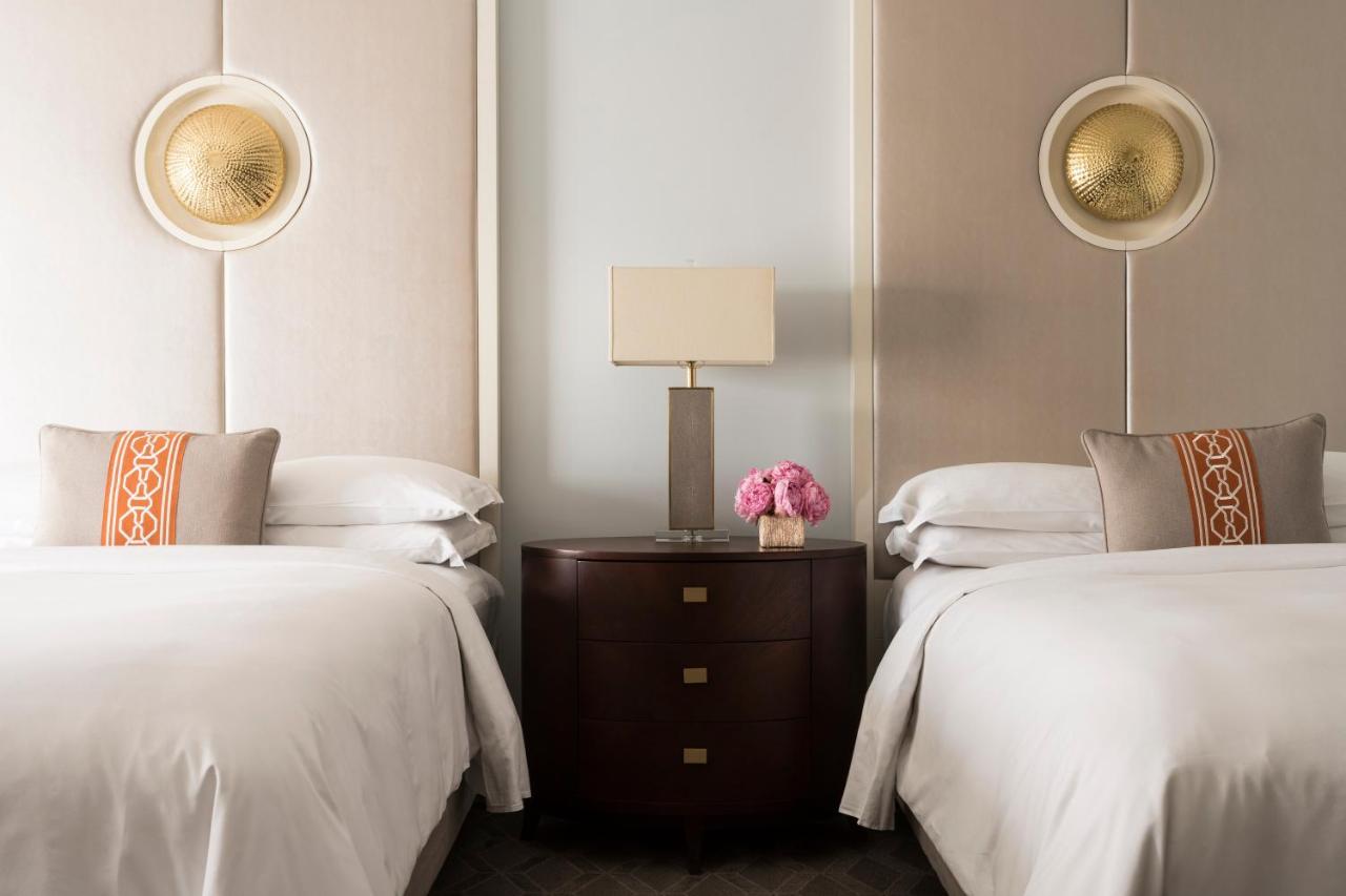 Large Room with Two double Beds and Partial Water View at The Ritz-Carlton, Marina del Rey