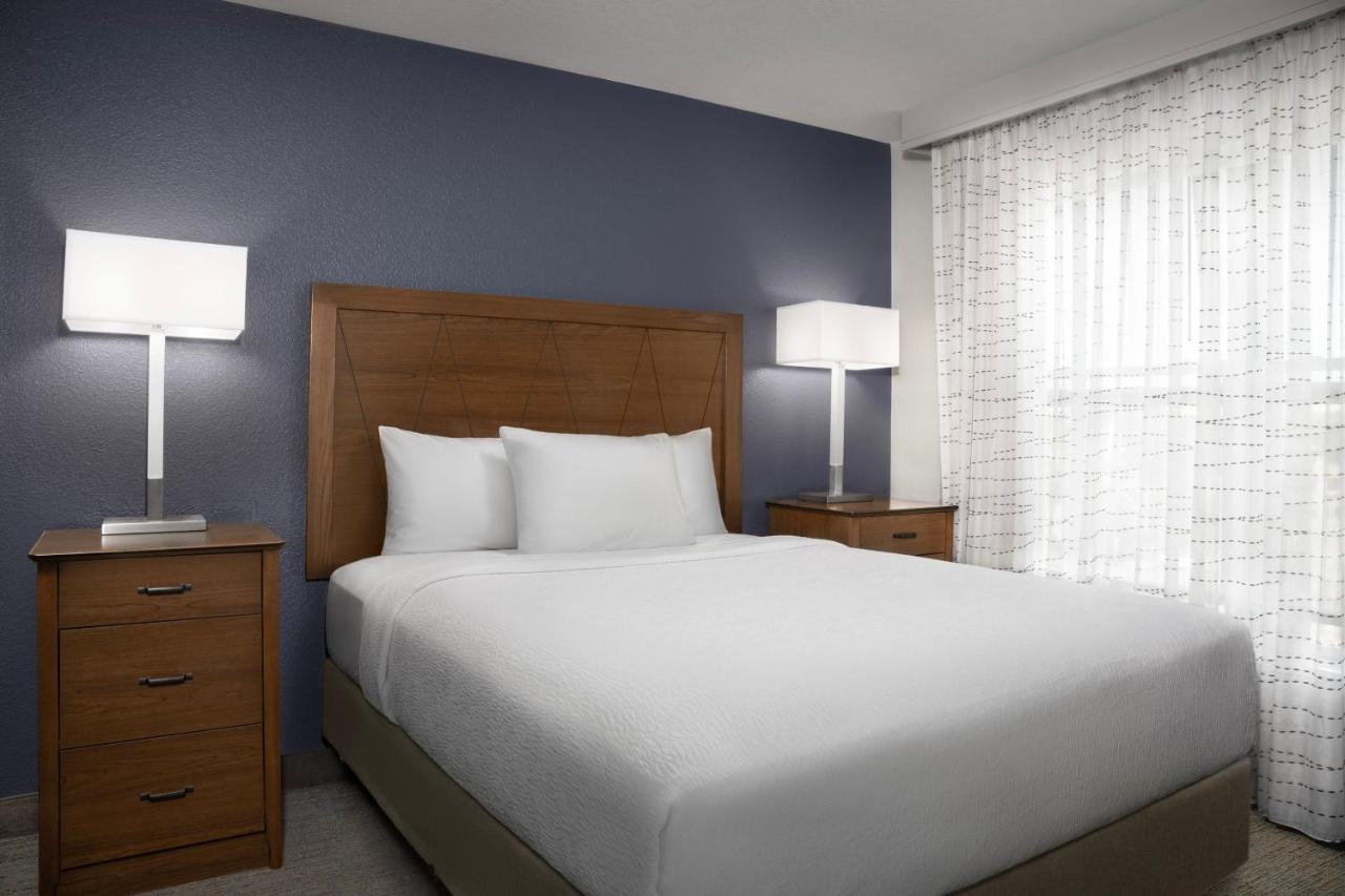 Two-Bedroom Queen Suite with Sofa Bed with Fireplace at Residence Inn by Marriott San Bernardino