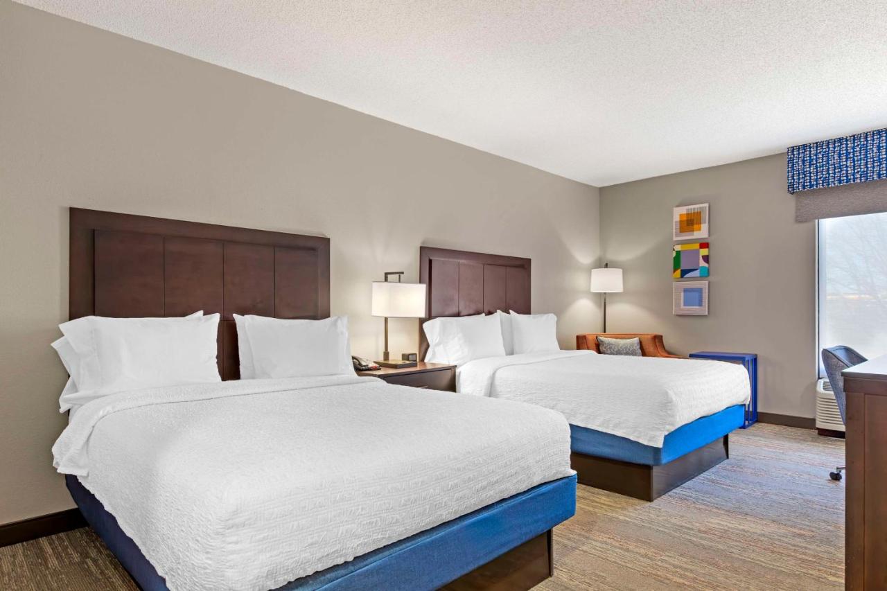 Double Room with Two Double Beds at Hampton Inn Mebane