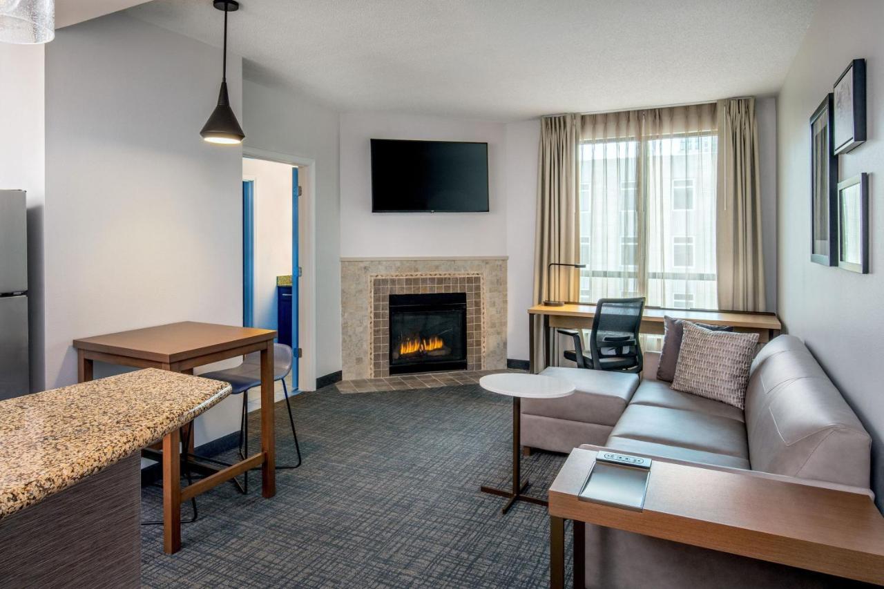 One-Bedroom King Suite with Sofa Bed and Fireplace at Residence Inn by Marriott Birmingham Downtown at UAB