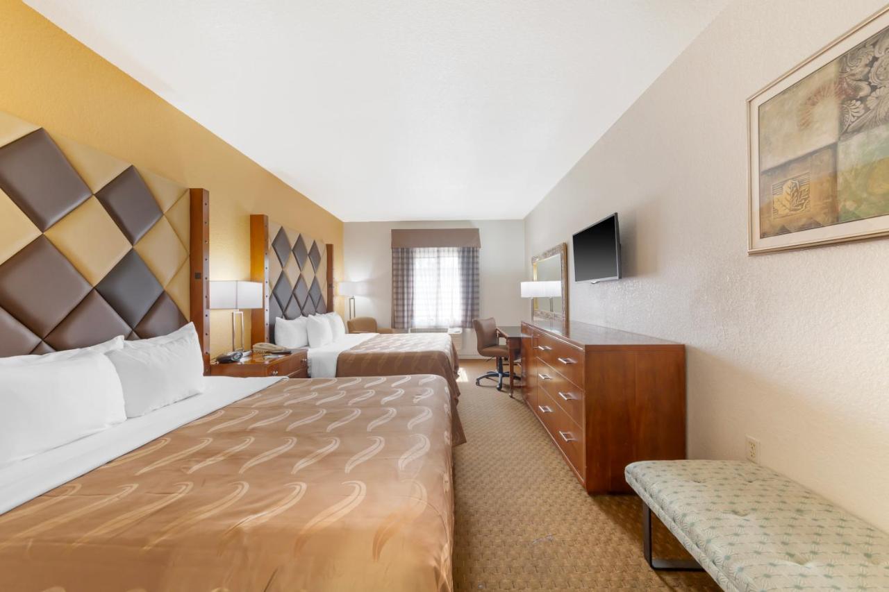 King Room with Two King Beds - Non-Smoking - Interior Corridor at Quality Inn Florida City - Gateway to the Keys