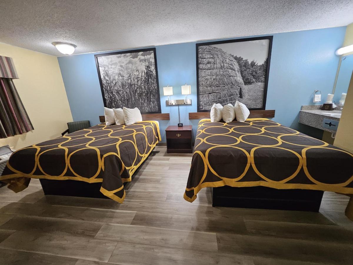 Queen Room with Two Queen Beds - Non-Smoking at Super 8 by Wyndham Clinton
