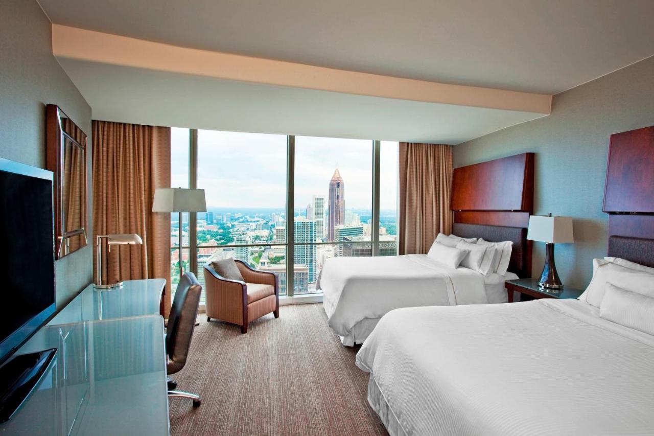 Guest room, 2 Queen, Skyline view, High floor at The Westin Peachtree Plaza, Atlanta