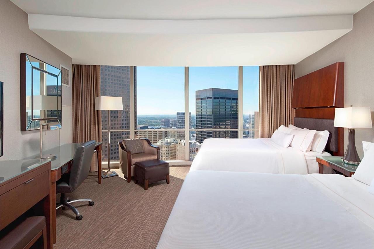 Guest room, 2 Queen, Limited view, Mid floor at The Westin Peachtree Plaza, Atlanta