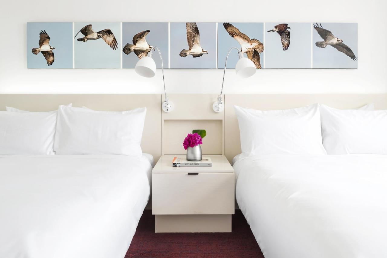 Deluxe Double Queen Room at 21c Museum Hotel Lexington