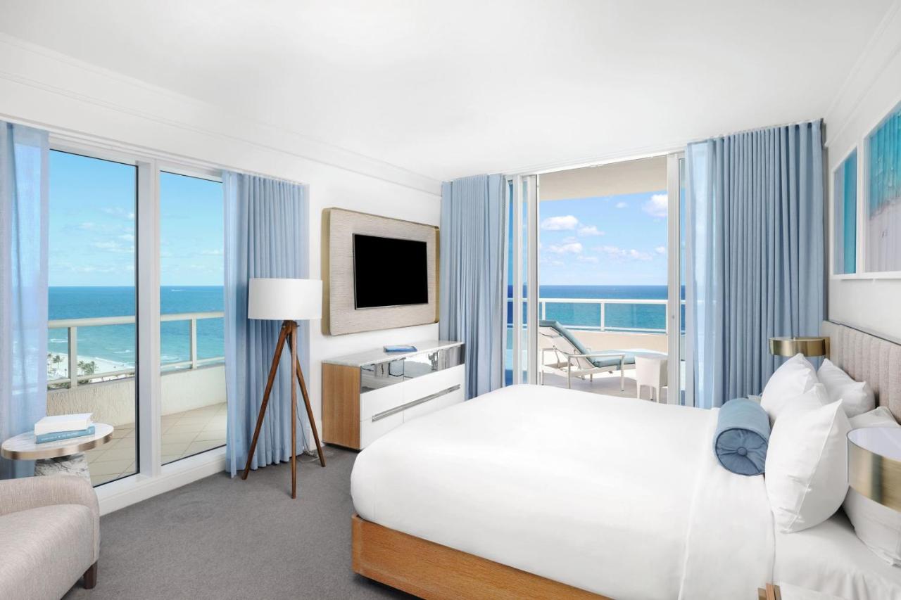 Three-Bedroom Residential Suite with Balcony and Ocean View at The Ritz-Carlton, Fort Lauderdale