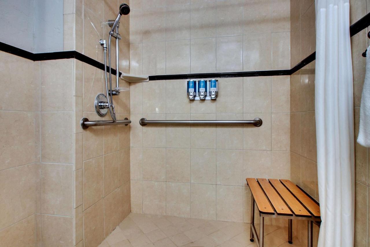 Deluxe King Room with Sofa Bed - Accessible, Roll-in Shower at Drury Plaza Hotel San Antonio Riverwalk