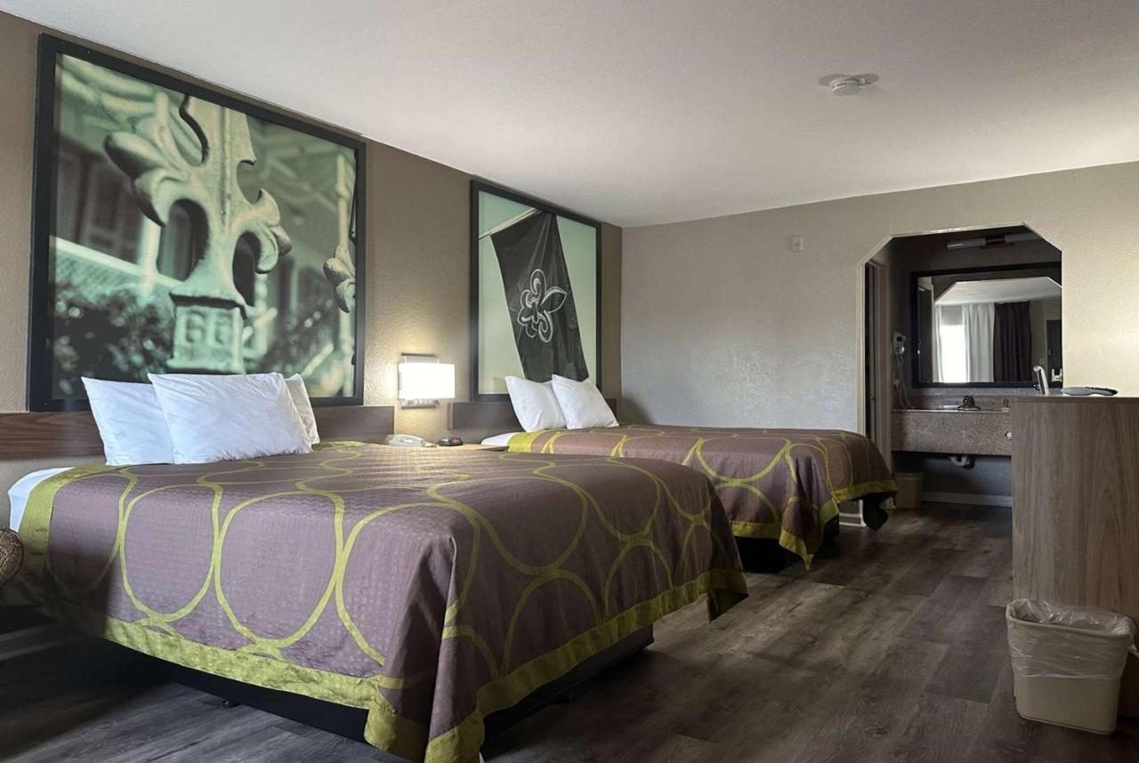 Queen Room with Two Queen Beds - Non-Smoking at Super 8 by Wyndham Monroe