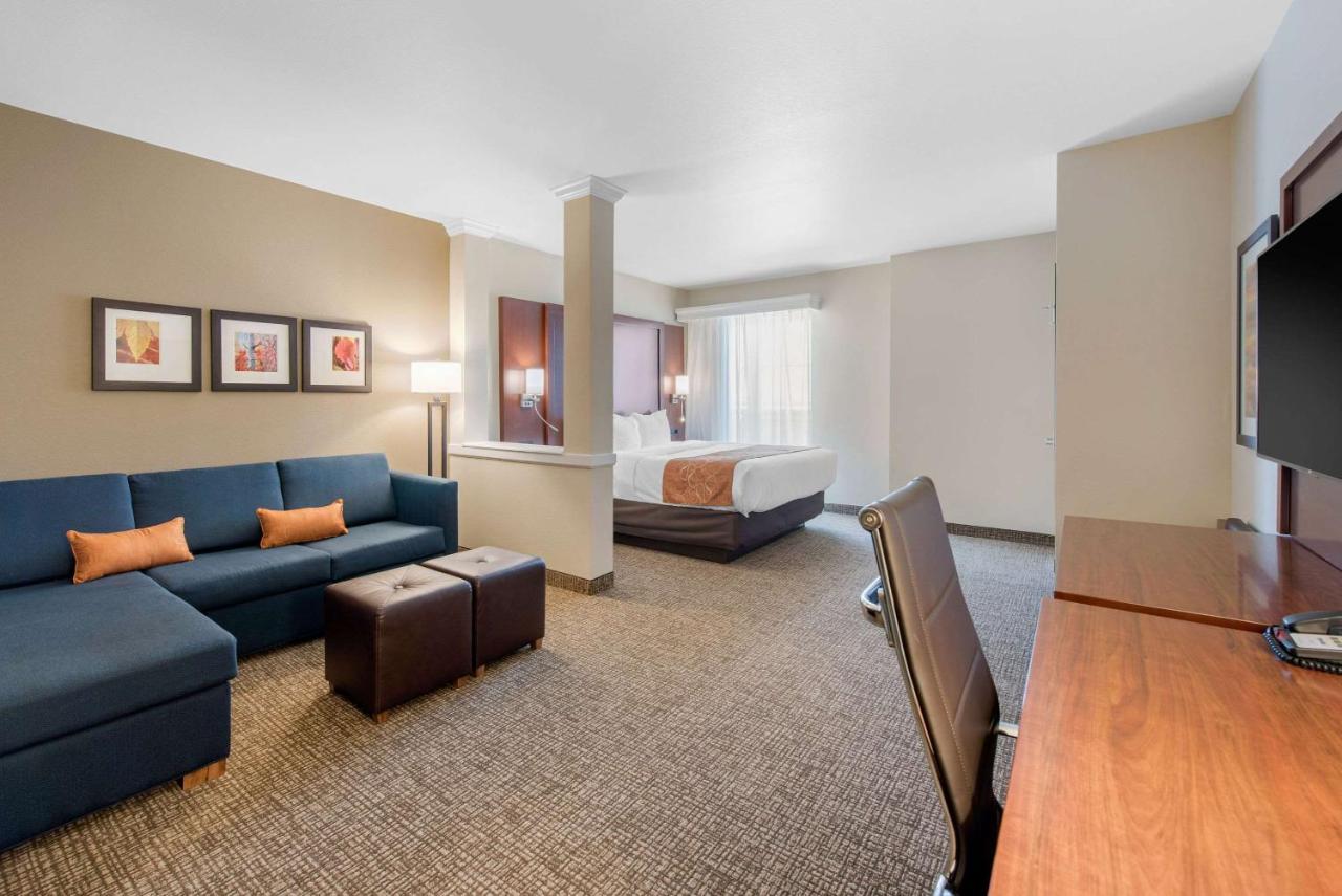 King Suite with Sofa Bed and Spa Bath - Non-Smoking at Comfort Suites Denver International Airport
