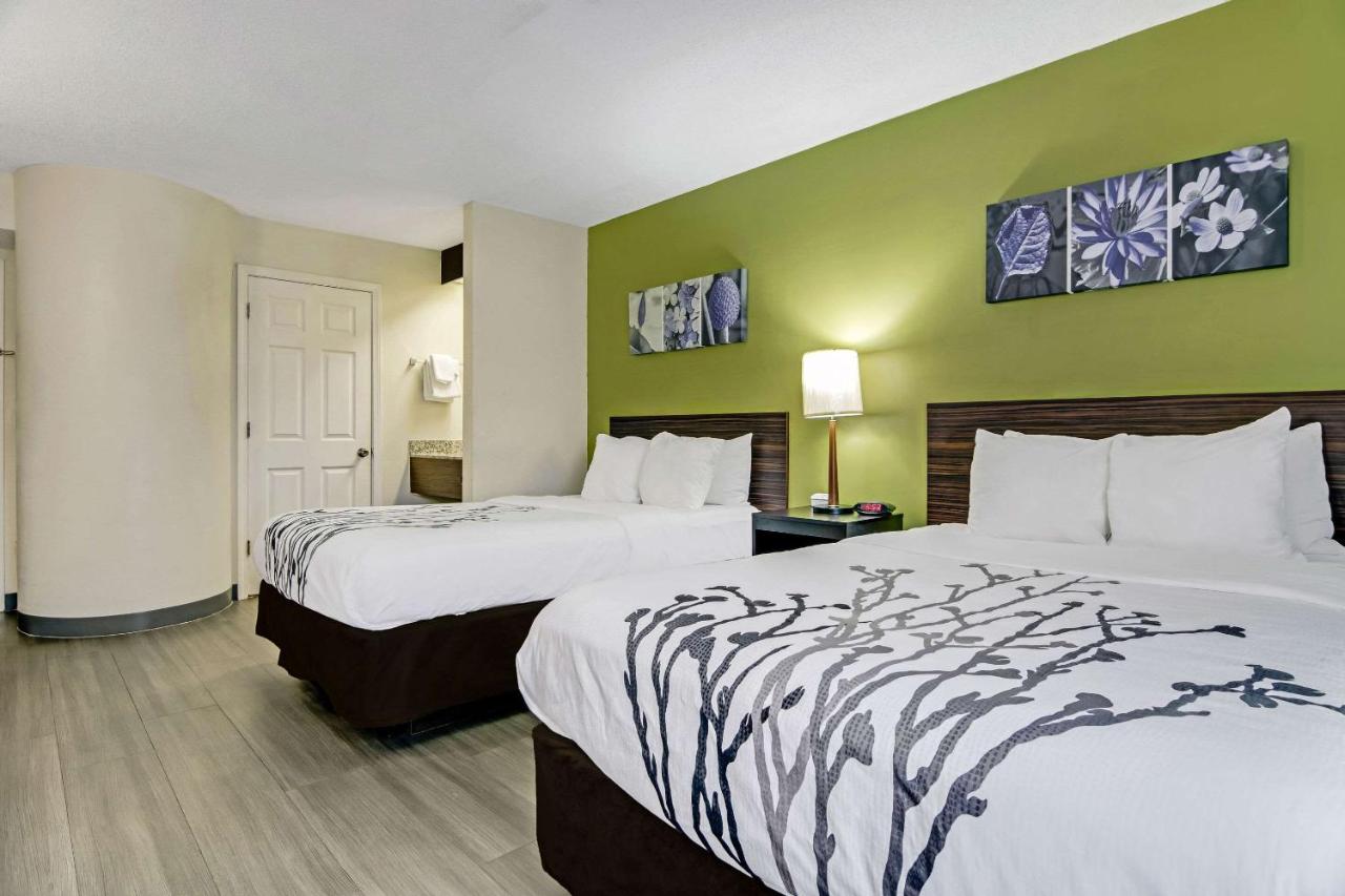 Standard Double Room with Two Double Beds - Non-Smoking at Sleep Inn near I-80 and I-94