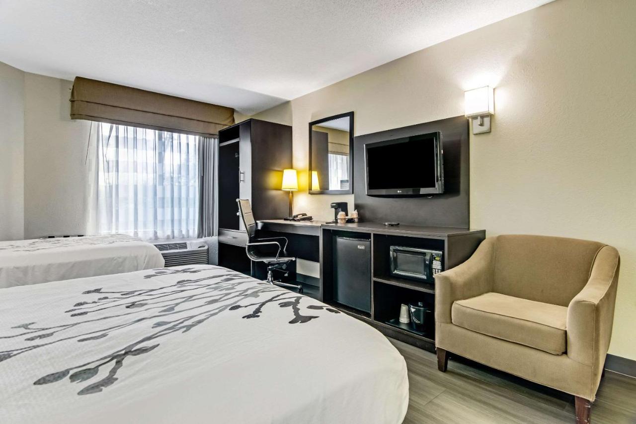 Standard Double Room with Two Double Beds - Non-Smoking at Sleep Inn near I-80 and I-94