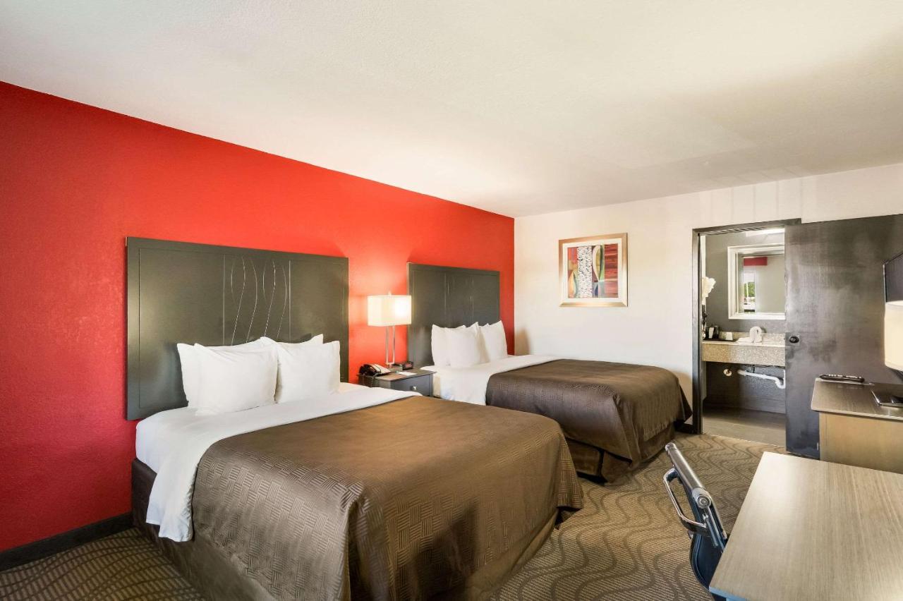 Queen Room with Two Queen Beds and Sofa-Bed - Non-Smoking at Clarion Inn & Suites Russellville I-40