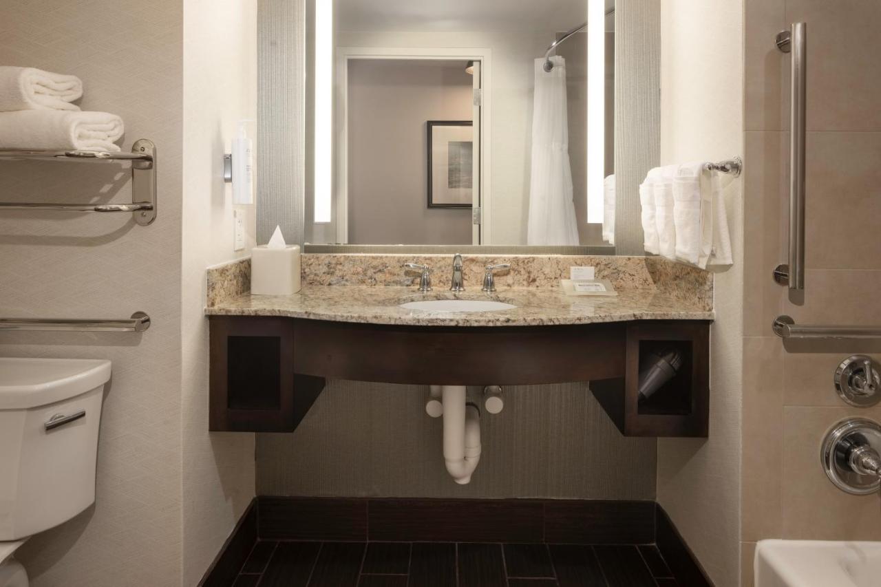 Deluxe Queen Room with Two Queen Beds with Sofa Bed at Hilton Garden Inn Washington DC/Georgetown Area