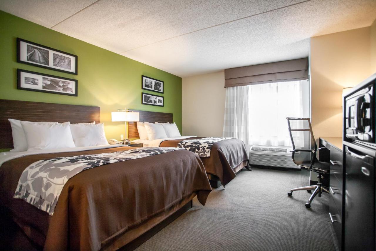 Queen Suite with Two Queen Beds and Sofa Bed - Non-Smoking at Sleep Inn & Suites Metairie - New Orleans West