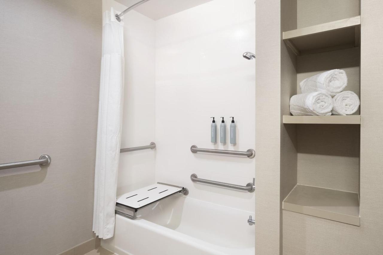 Corner Queen Room with Two Queen Beds at Courtyard Los Angeles L.A. LIVE