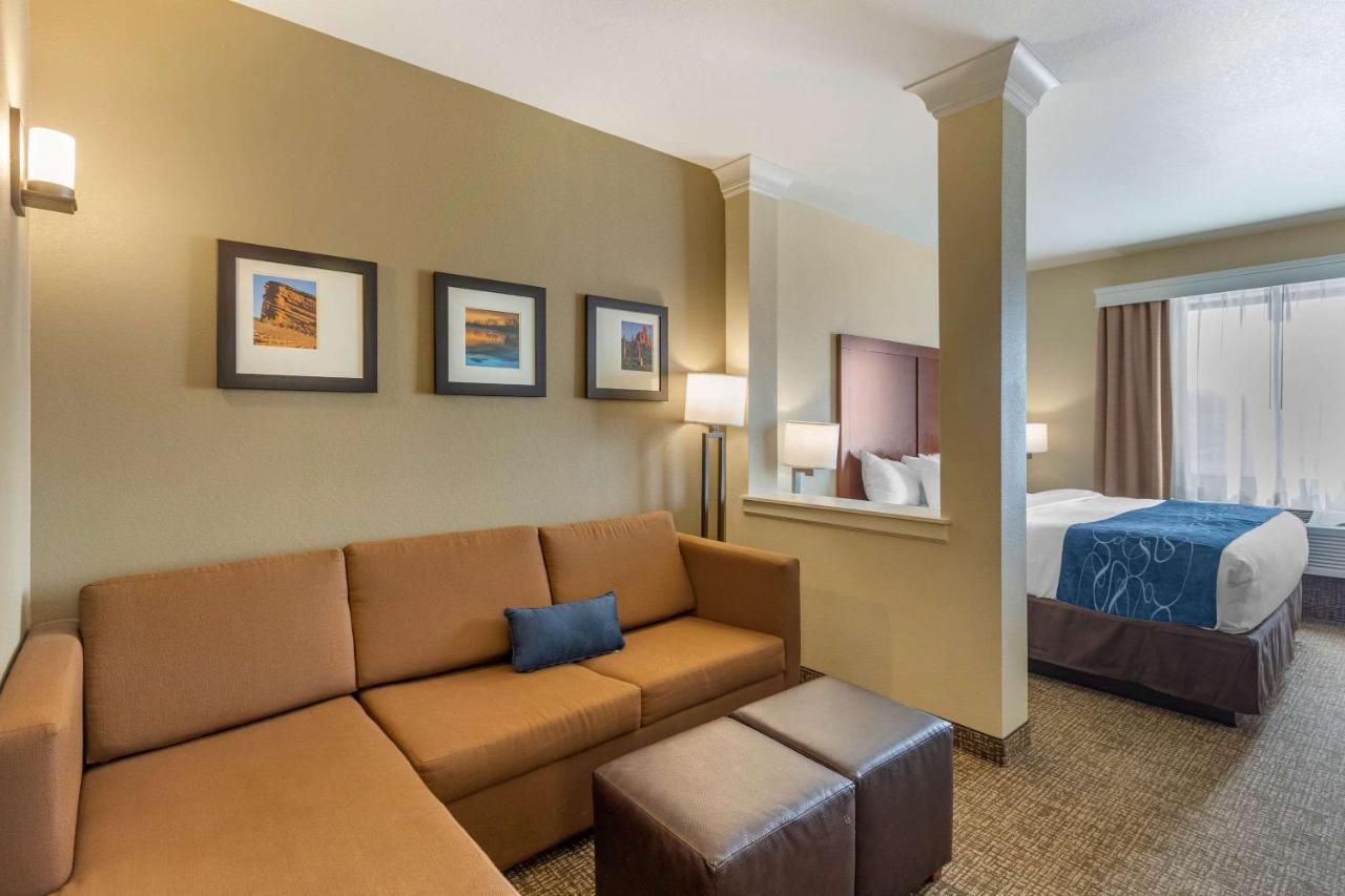 King Suite with Sofa Bed at Comfort Suites Near Denver Downtown