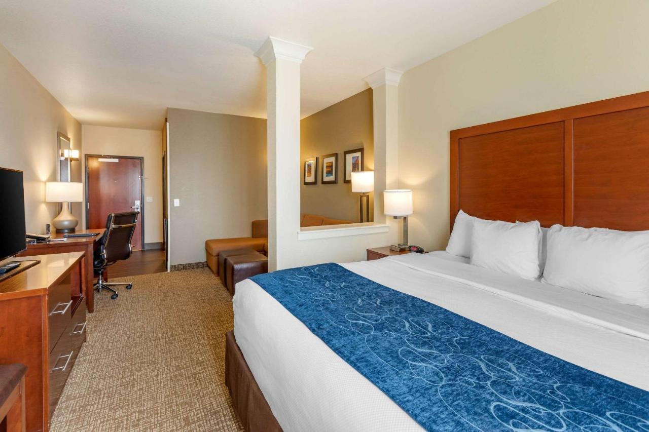 King Suite with Sofa Bed at Comfort Suites Near Denver Downtown
