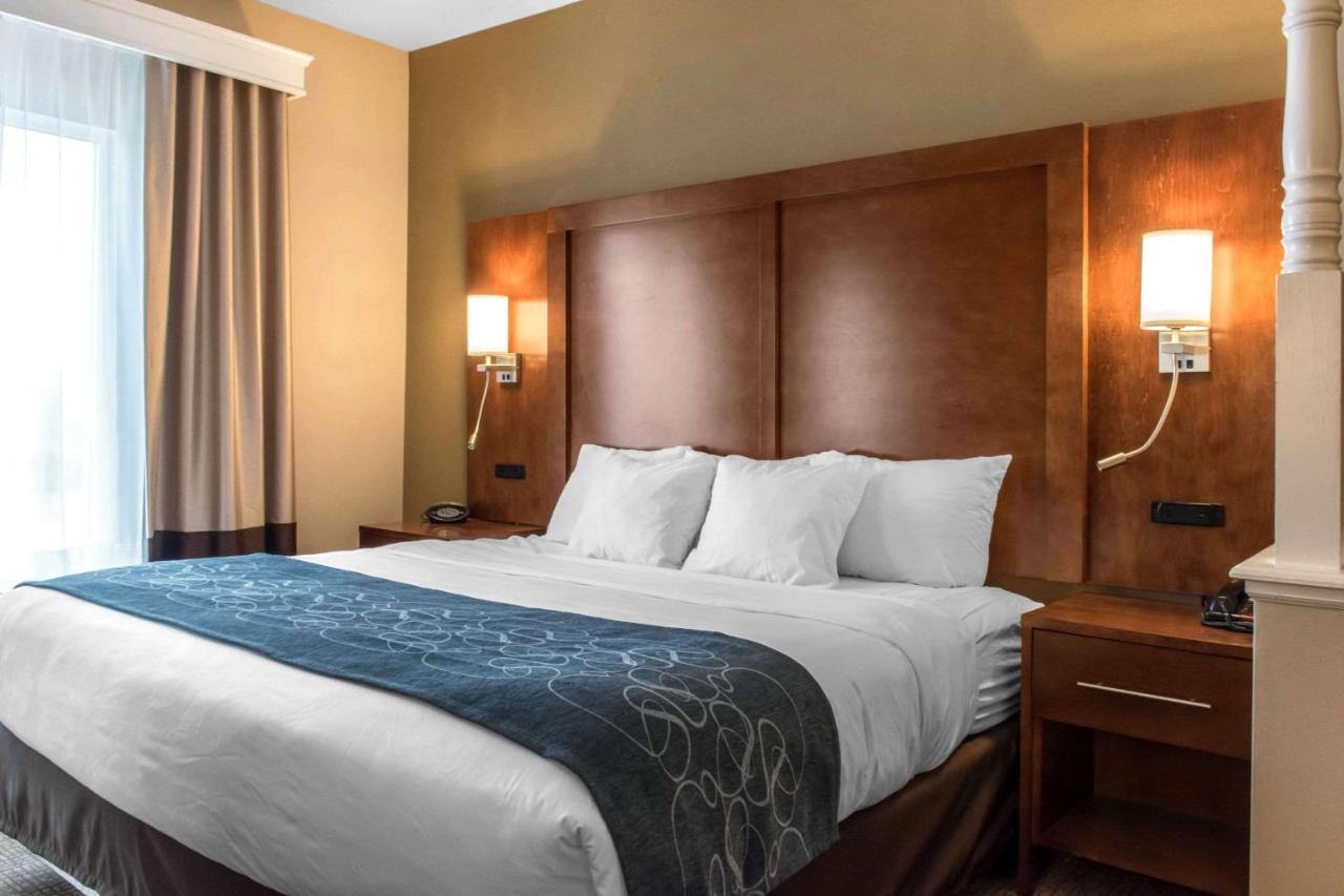 King Suite with Accessible Bath Tub - Non-Smoking at Comfort Suites Scranton near Montage Mountain