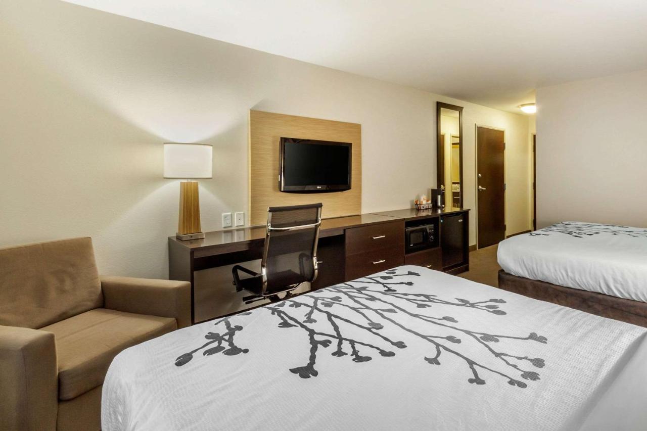 Standard Queen Room with Two Queen Beds - Non-Smoking at Sleep Inn & Suites Grand Forks Near Alerus Center