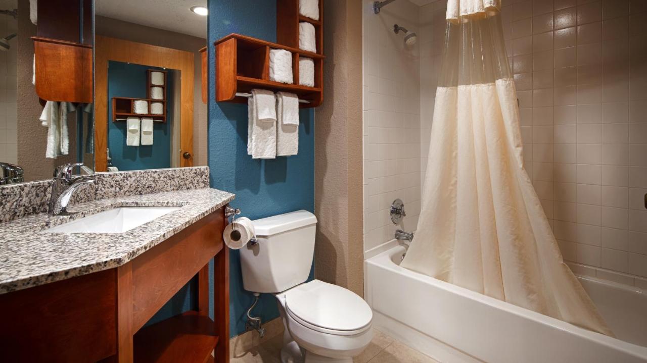 Double Room with Two Double Beds - Non-Smoking at Days Inn by Wyndham Englewood Dayton Airport