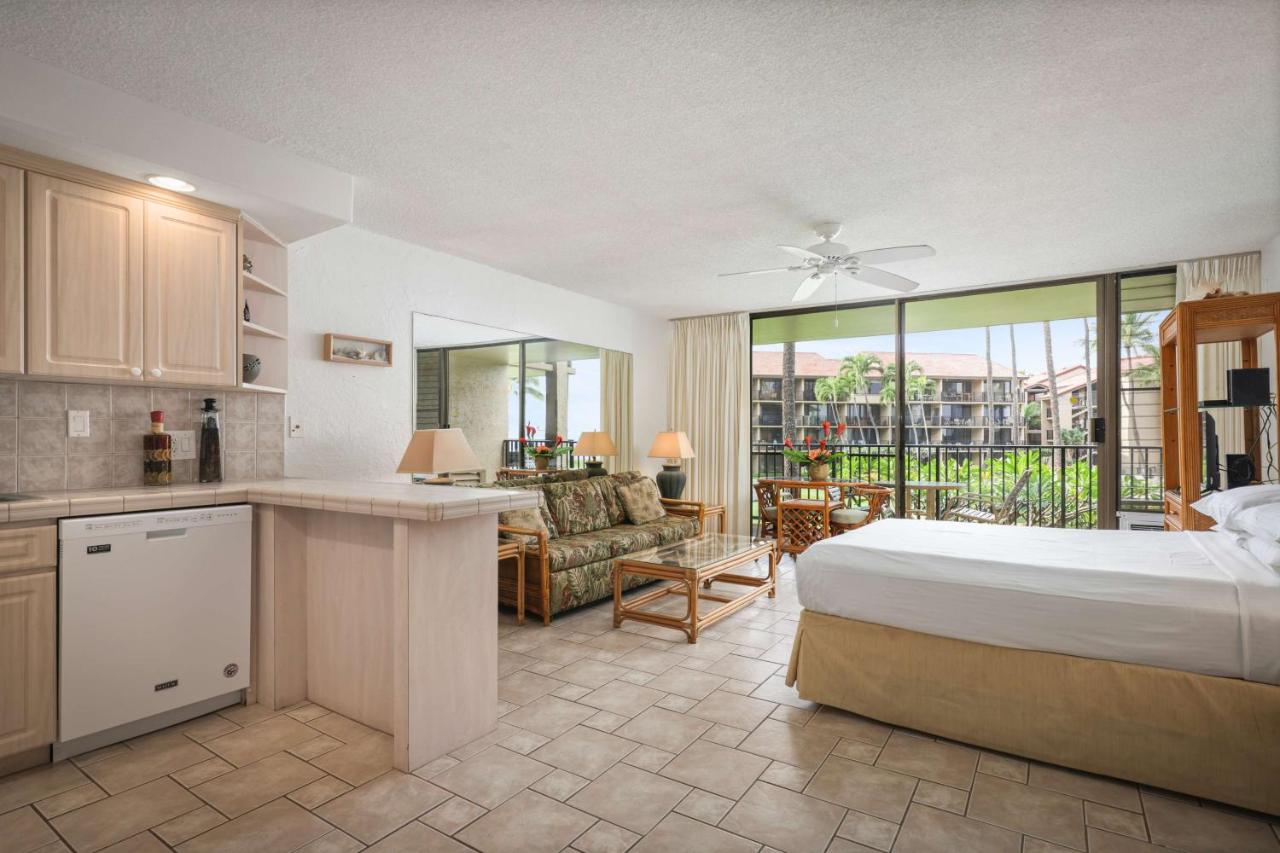 Queen Studio with Ocean View at Aston at Papakea Resort
