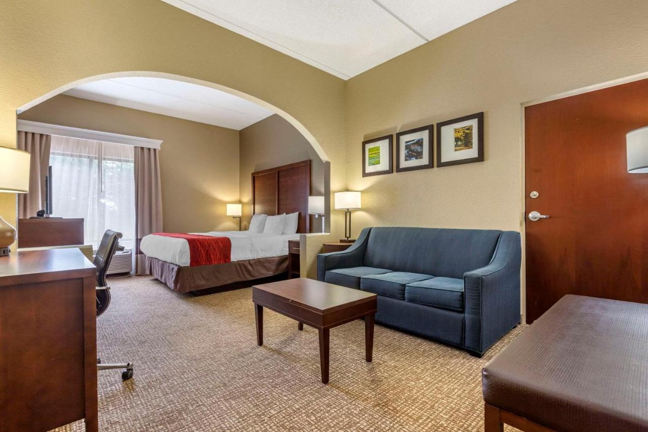 King Suite with Sofa Bed at Comfort Inn & Suites Mocksville I-40