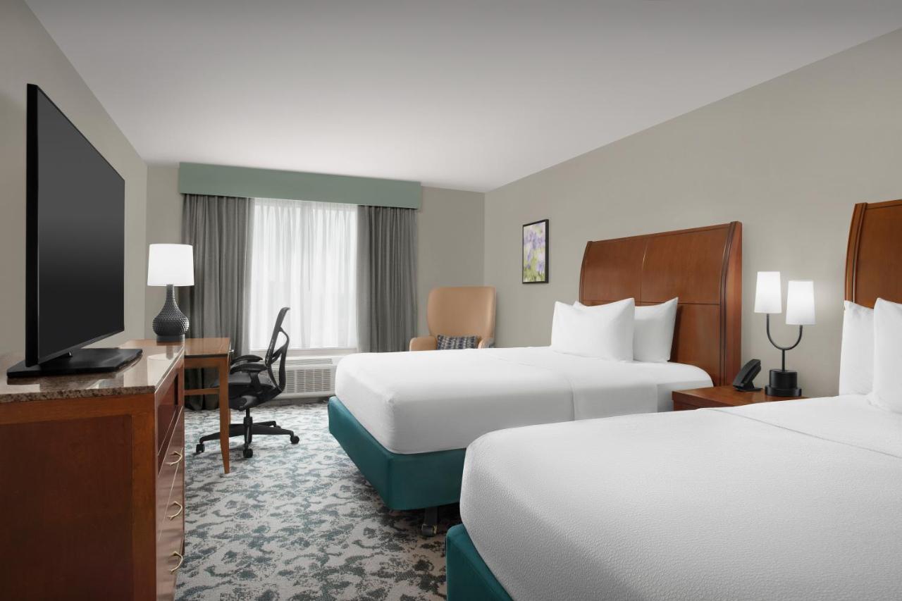 Queen Room with Two Queen Beds at Hilton Garden Inn Hoffman Estates