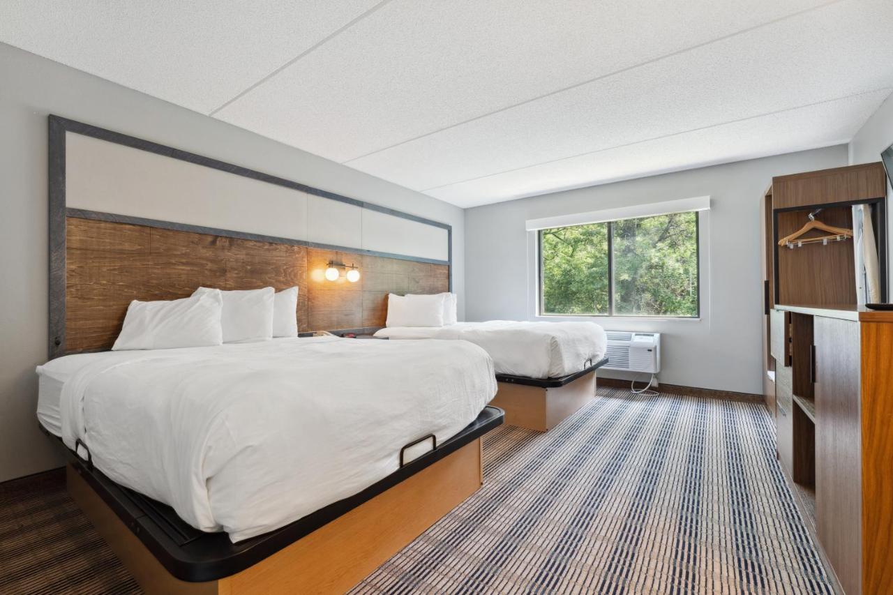 Queen Room with Two Queen Beds - Non-Smoking at AmericInn by Wyndham Wisconsin Dells